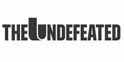 The Undefeated logo with 'keep on pushing' message